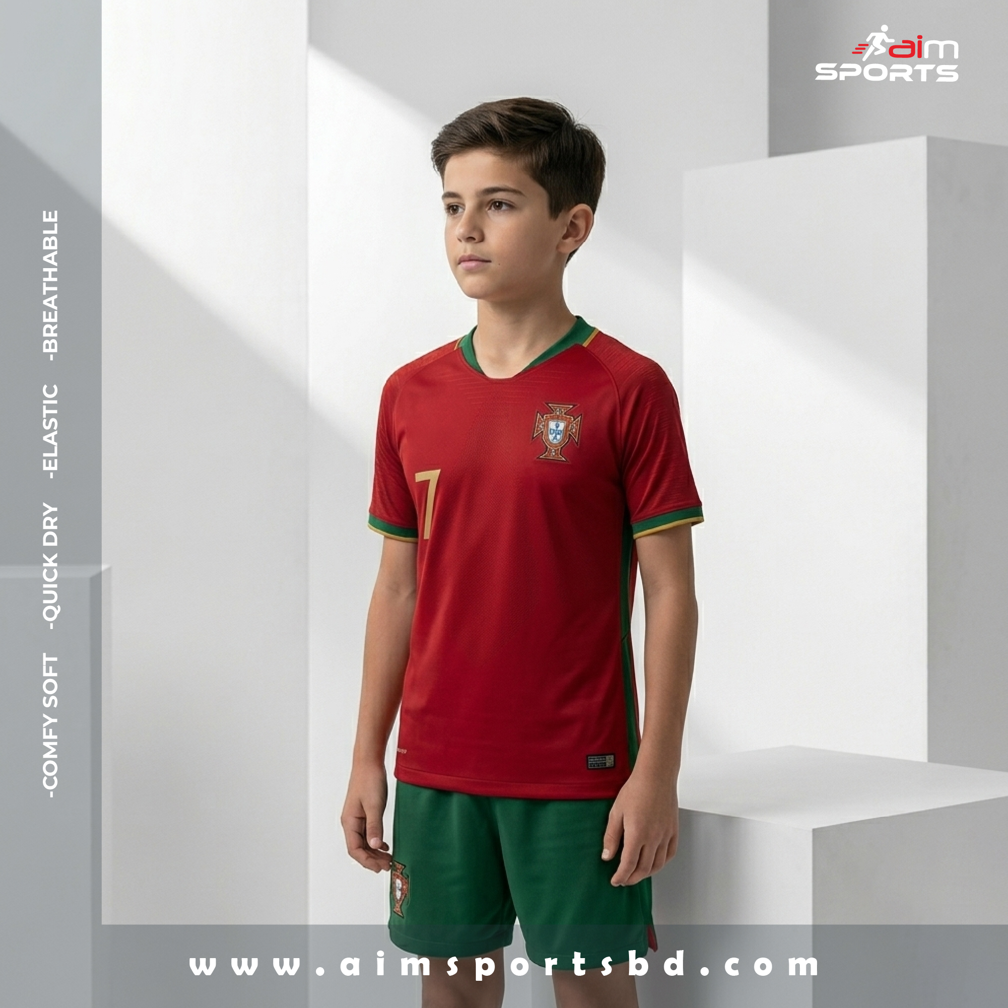 Portugal Kids Jersey